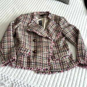 NWT Ann Taylor Chanel inspired jacket Sz 4P